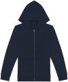 Kinder Hooded Sweater Full Zip Native Spirit NS405 Navy Blue